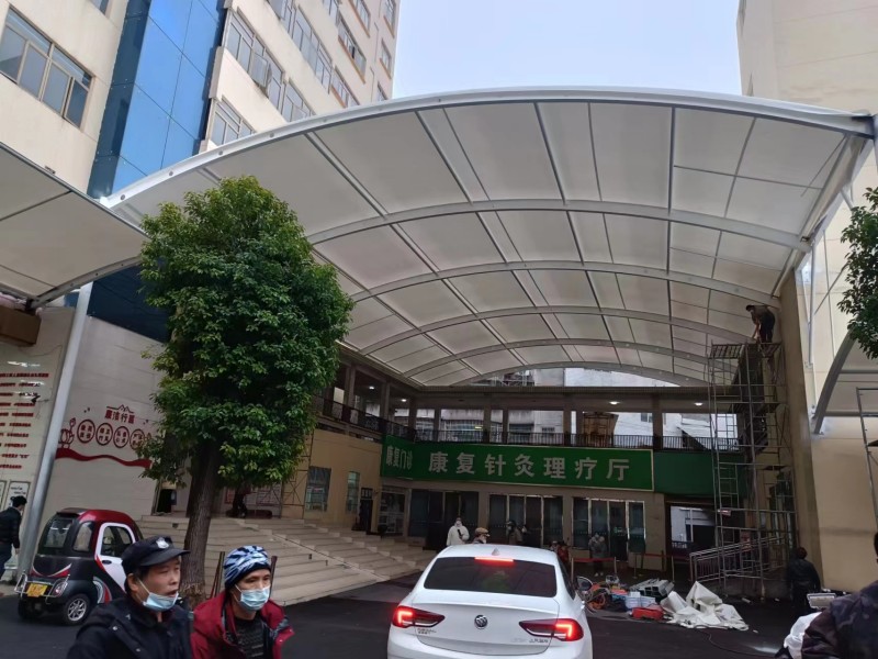 2026丹徒区推拉棚膜结构一体化厂家，厂区、园区停车棚工程承接